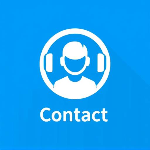Contact information and support icon